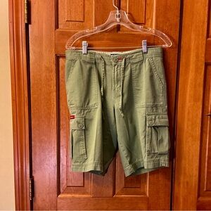 Women’s Green Cargo Shorts